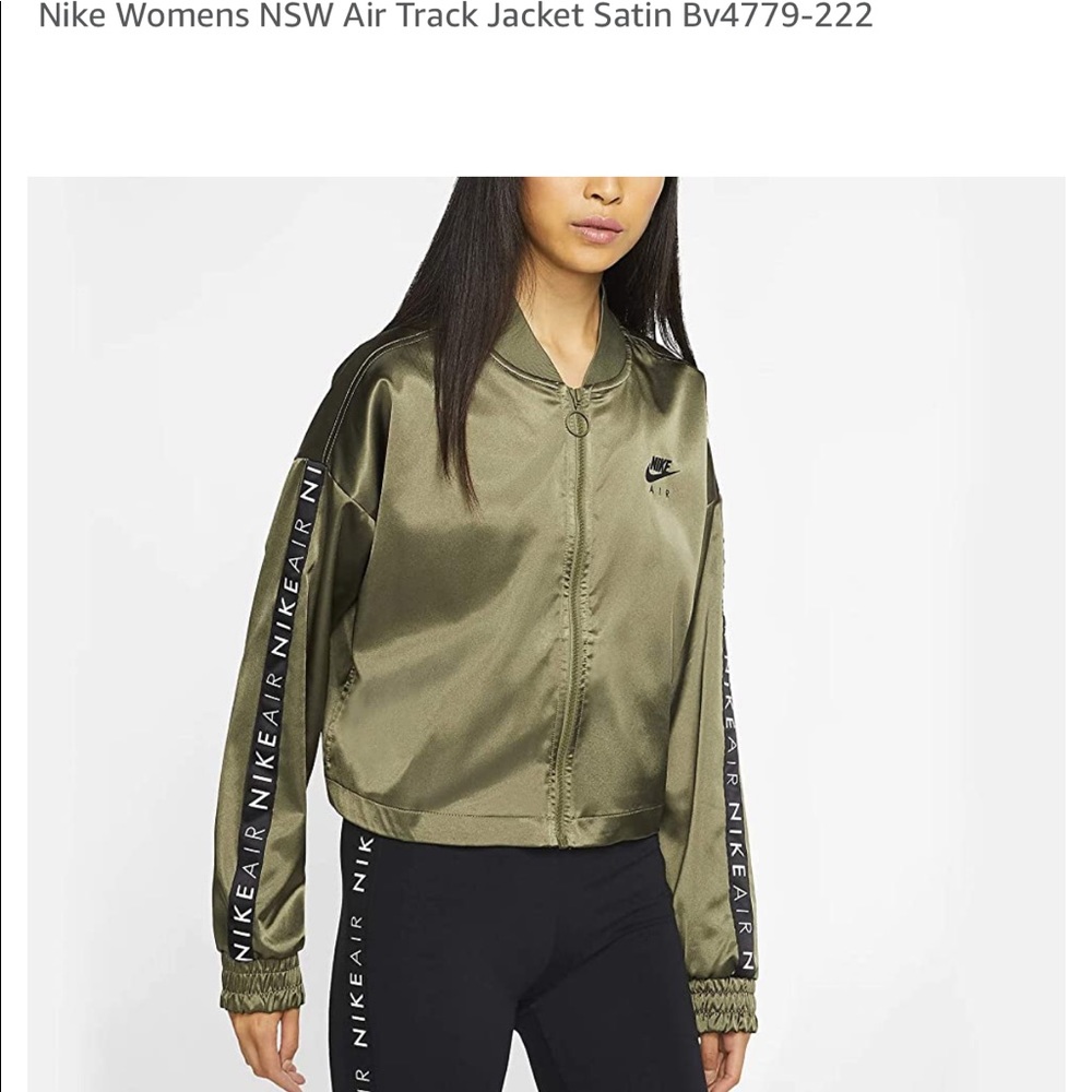 Nike Womens NSW Air Track Jacket Satin Bv4779-222
